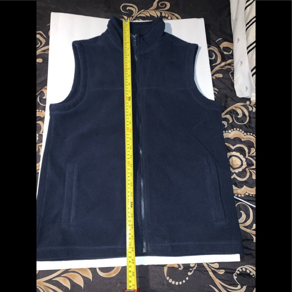Navy blue vest; size: small